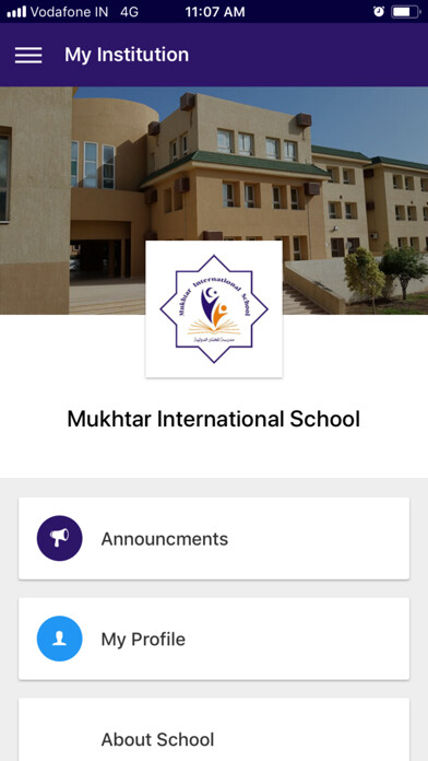 Emulate iPhone app Mukhtar International School using MyAndroid Emulate iPhone app Mukhtar International School using MyAndroid