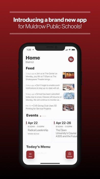 Emulate iPhone app Muldrow Public Schools, OK using MyAndroid Emulate iPhone app Muldrow Public Schools, OK using MyAndroid