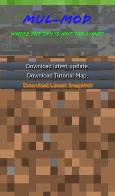 Emulate Android APK MulMod for Minecraft Emulate Android APK MulMod for Minecraft
