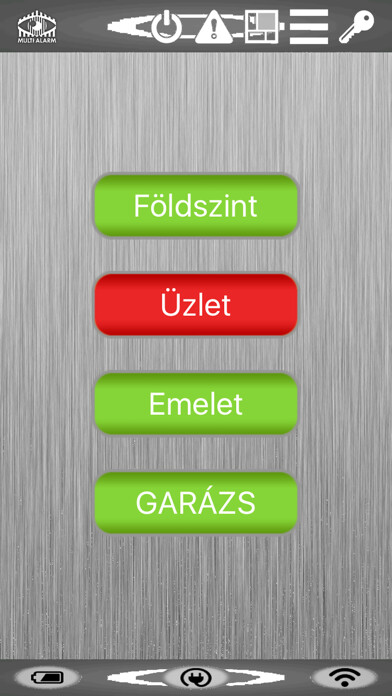 Emulate iPhone app MultiAlarm Riasztó Kezel? using MyAndroid Emulate iPhone app MultiAlarm Riasztó Kezel? using MyAndroid