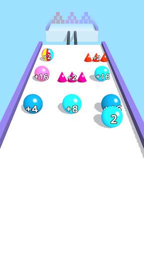 Run android online APK Multiballs Run 2048+ from MyAndroid or emulate Multiballs Run 2048+ using MyAndroid