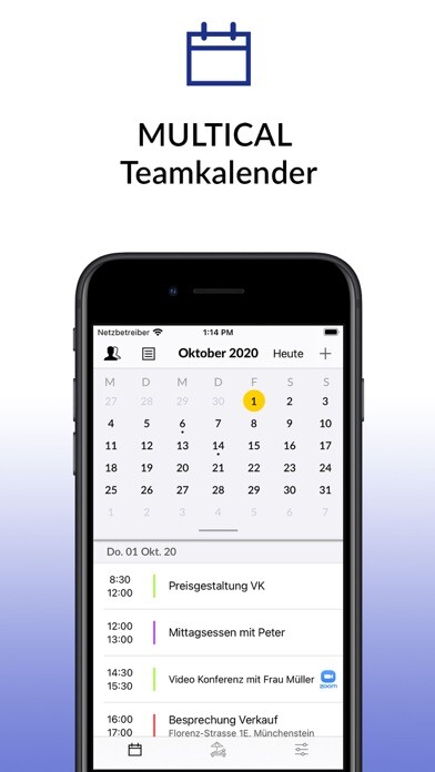 Emulate iPhone app MULTICAL using MyAndroid