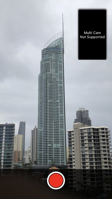 Emulate iPhone app Multicam Pro - Tri-Camera Rec using MyAndroid