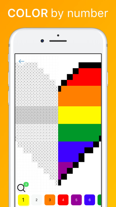 Emulate iPhone app Multi Color by number using MyAndroid Emulate iPhone app Multi Color by number using MyAndroid