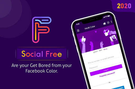 Run android online APK multi color for facbok 2021 from MyAndroid or emulate multi color for facbok 2021 using MyAndroid
