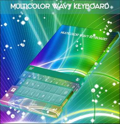 Emulate Android APK Multicolor Wavy Keyboard Emulate Android APK Multicolor Wavy Keyboard