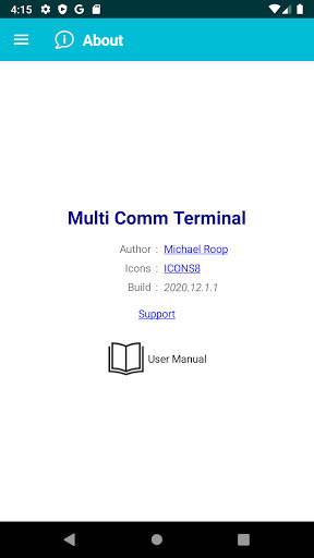 Run android online APK Multi Comm Terminal from MyAndroid or emulate Multi Comm Terminal using MyAndroid