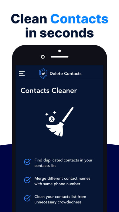 Emulate iPhone app Multi Delete - Contact Cleaner using MyAndroid Emulate iPhone app Multi Delete - Contact Cleaner using MyAndroid