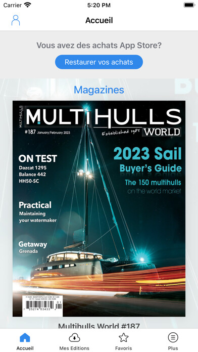 Emulate iPhone app Multihulls World using MyAndroid Emulate iPhone app Multihulls World using MyAndroid