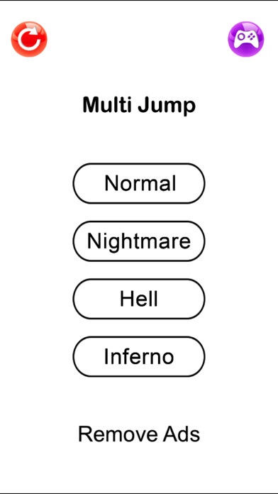 Emulate iPhone app Multi Jump using MyAndroid