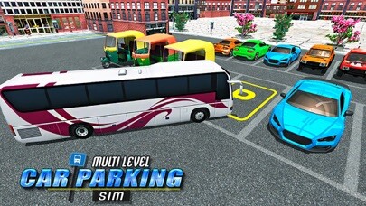 Emulate iPhone app Multilevel Car Parking Sim using MyAndroid