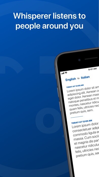 Emulate iPhone app Multilingual Whisperer using MyAndroid Emulate iPhone app Multilingual Whisperer using MyAndroid