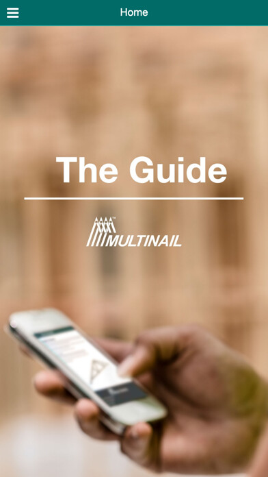 Emulate iPhone app Multinail - The Guide using MyAndroid