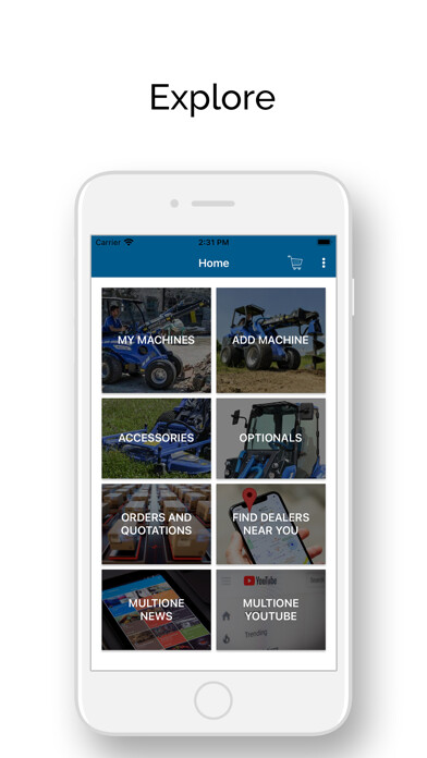 Emulate iPhone app Multione using MyAndroid