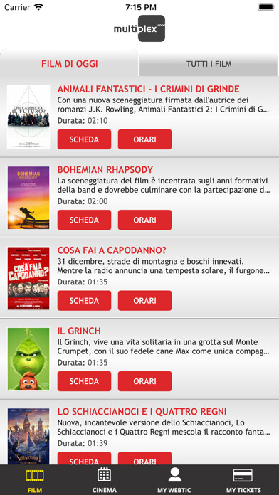 Run android online APK Multiplex2000 Macerata from MyAndroid or emulate Multiplex2000 Macerata using MyAndroid