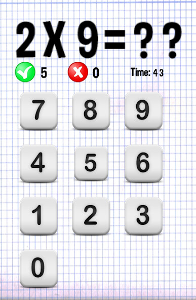 Run android online APK multiplication game from MyAndroid or emulate multiplication game using MyAndroid