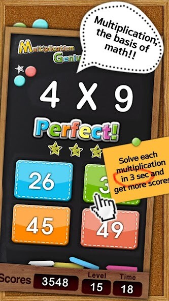Run android online APK Multiplication Genius x19 from MyAndroid or emulate Multiplication Genius x19 using MyAndroid