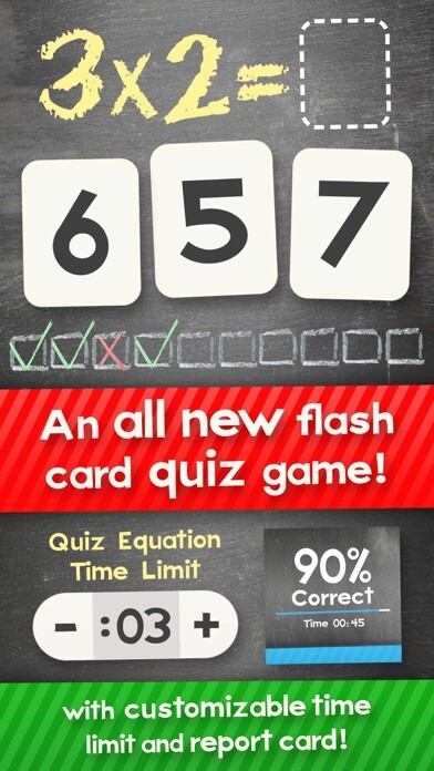 Emulate iPhone app Multiplication Math Flashcards using MyAndroid Emulate iPhone app Multiplication Math Flashcards using MyAndroid