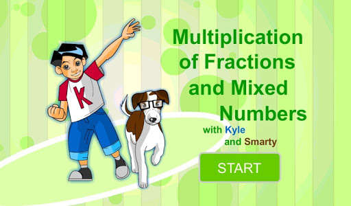 Run android online APK Multiplication of Fractions and Mixed Numbers from MyAndroid or emulate Multiplication of Fractions and Mixed Numbers using MyAndroid