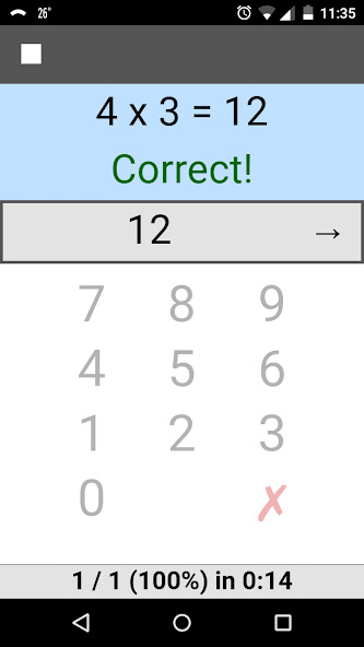 Emulate Android APK Multiplication Practice