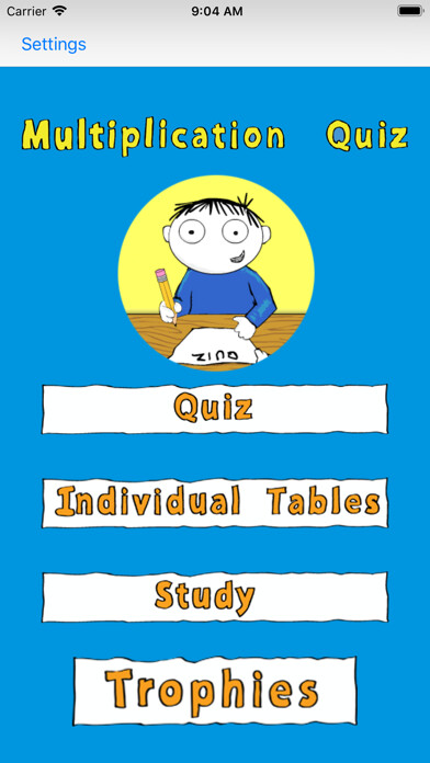 Emulate iPhone app Multiplication-Quiz using MyAndroid Emulate iPhone app Multiplication-Quiz using MyAndroid