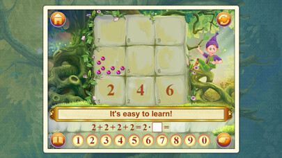Emulate iPhone app Multiplication table.Education using MyAndroid