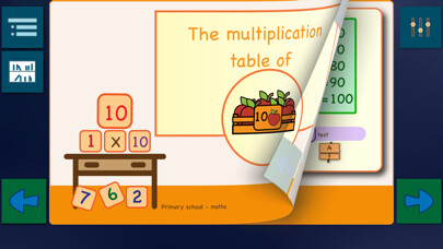 Emulate iPhone app Multiplication Tables & Apples using MyAndroid