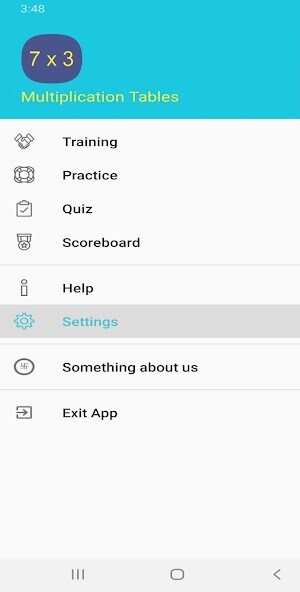 Run android online APK Multiplication Tables - Voice - English, Marathi from MyAndroid or emulate Multiplication Tables - Voice - English, Marathi using MyAndroid