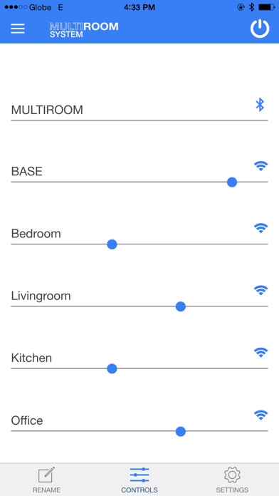Emulate iPhone app Multiroom System using MyAndroid Emulate iPhone app Multiroom System using MyAndroid