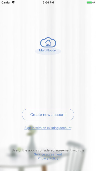 Emulate iPhone app MultiRouter using MyAndroid