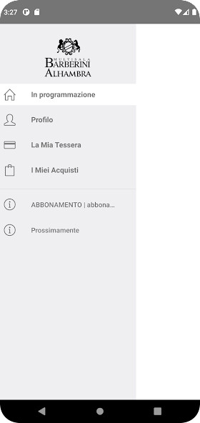Run android online APK Multisala Barberini e Alhambra from MyAndroid or emulate Multisala Barberini e Alhambra using MyAndroid