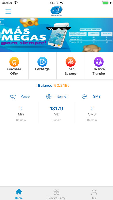 Emulate iPhone app Multiservicios using MyAndroid Emulate iPhone app Multiservicios using MyAndroid