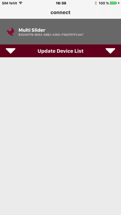Emulate iPhone app Multi Slider using MyAndroid
