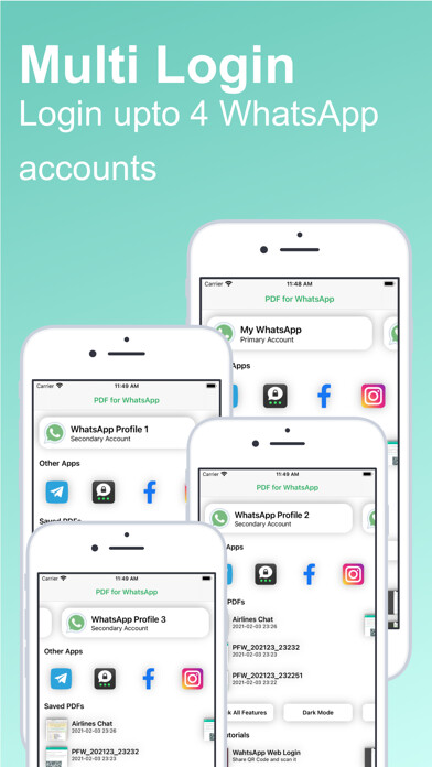 Emulate iPhone app Multi Space, PDF for Whats Web using MyAndroid Emulate iPhone app Multi Space, PDF for Whats Web using MyAndroid