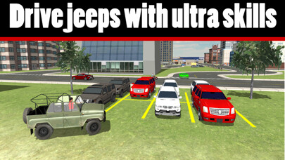 Emulate iPhone app Multi-Storey jeep parking & crazy driver simulator using MyAndroid Emulate iPhone app Multi-Storey jeep parking & crazy driver simulator using MyAndroid