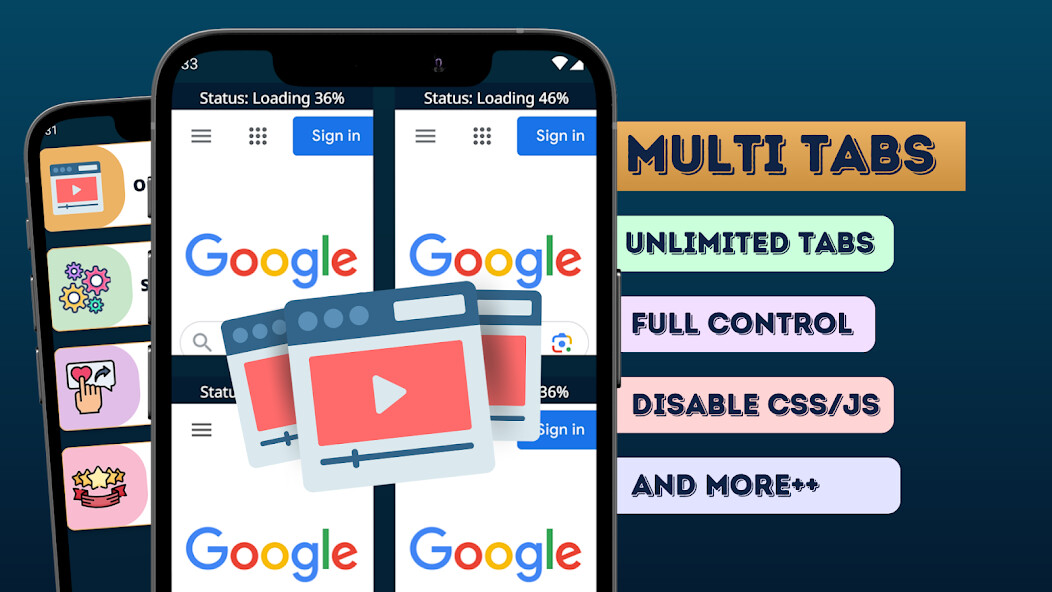 Run android online APK Multi Tabs View Browser 2023 from MyAndroid or emulate Multi Tabs View Browser 2023 using MyAndroid Run android online APK Multi Tabs View Browser 2023 from MyAndroid or emulate Multi Tabs View Browser 2023 using MyAndroid