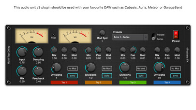 Emulate iPhone app Multi-Tap Delay AUv3 Plugin using MyAndroid Emulate iPhone app Multi-Tap Delay AUv3 Plugin using MyAndroid