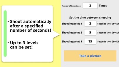 Emulate iPhone app Multi Timer Shooting Camera using MyAndroid