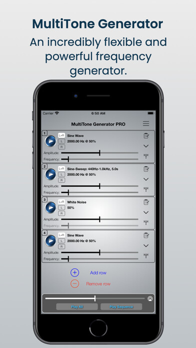 Emulate iPhone app MultiTone Generator PRO using MyAndroid Emulate iPhone app MultiTone Generator PRO using MyAndroid