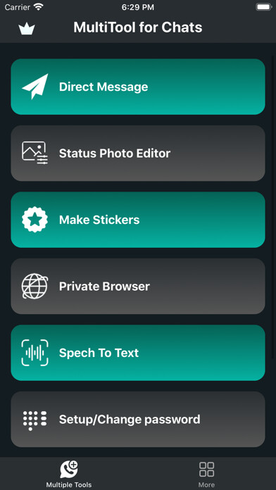 Emulate iPhone app MultiTool for Chats using MyAndroid Emulate iPhone app MultiTool for Chats using MyAndroid