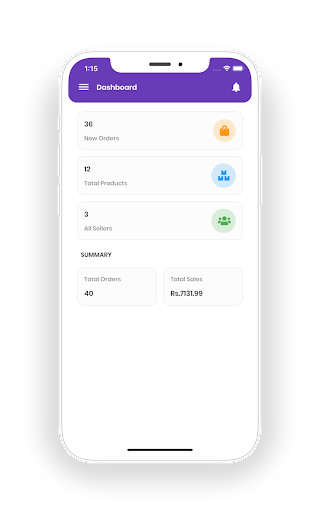 Run android online APK Multivendor Admin from MyAndroid or emulate Multivendor Admin using MyAndroid