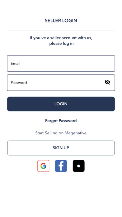 Emulate iPhone app MultiVendor Vendor Platinum using MyAndroid