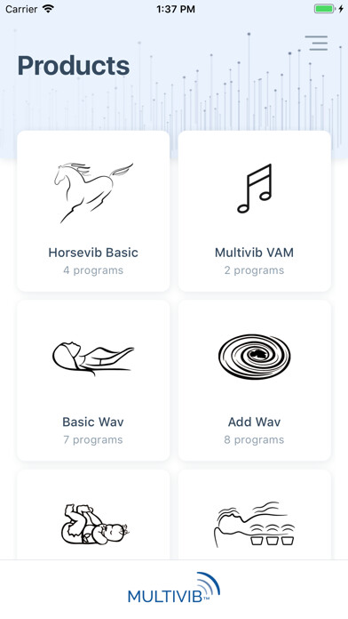 Emulate iPhone app Multivib using MyAndroid