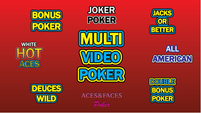 Emulate iPhone app Multi Video Poker Casino using MyAndroid