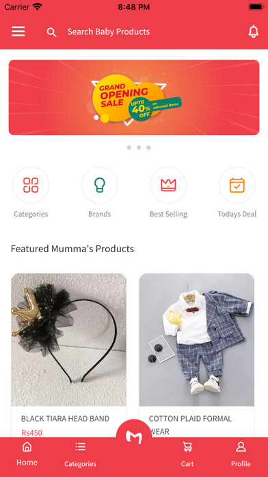 Emulate iPhone app Mumma Store using MyAndroid Emulate iPhone app Mumma Store using MyAndroid