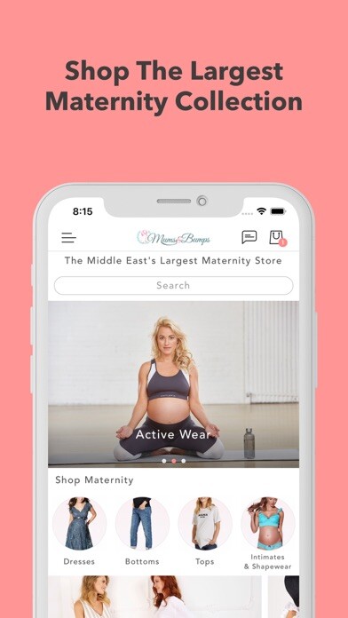 Emulate iPhone app Mums and Bumps Maternity using MyAndroid