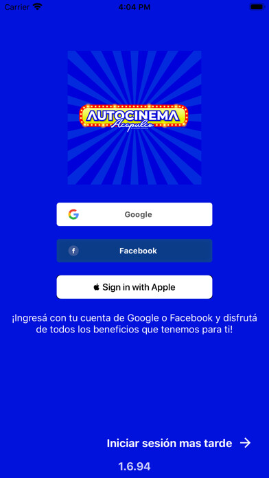 Emulate iPhone app Mundo Imperial Acapulco using MyAndroid