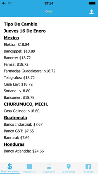 Emulate iPhone app Mundo Latino Services using MyAndroid