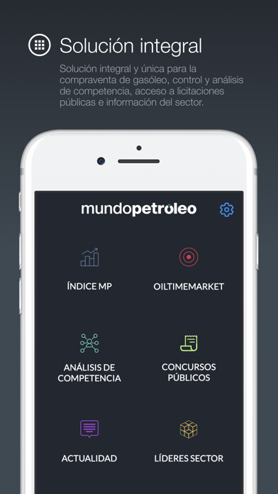 Emulate iPhone app Mundopetroleo using MyAndroid