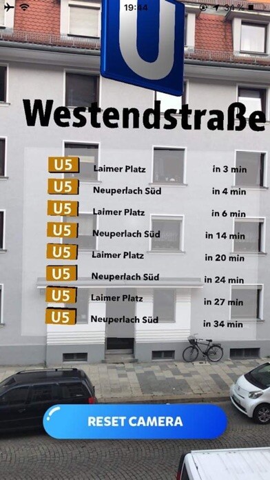 Emulate iPhone app Munich Metro AR: U-Bahn using MyAndroid Emulate iPhone app Munich Metro AR: U-Bahn using MyAndroid